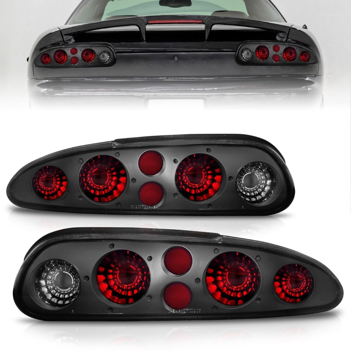 CHEVROLET CAMARO 93-02 TAIL LIGHTS DARK SMOKE