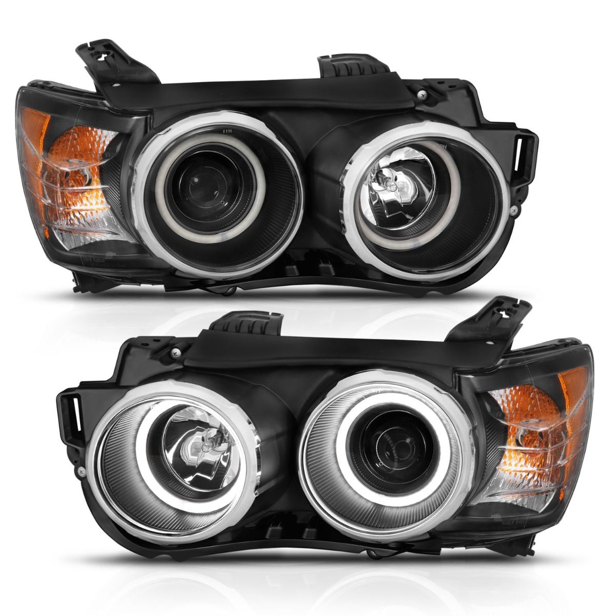 Chevy Sonic 12-15 4DR hatchback Projector Headlights - Black - Image 2