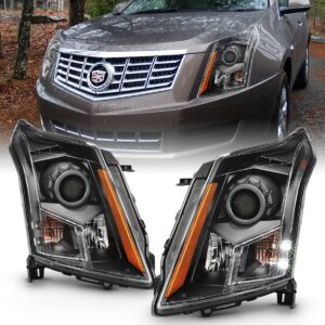 Cadillac SRX 10-16 Projector Headlight Black (OE)