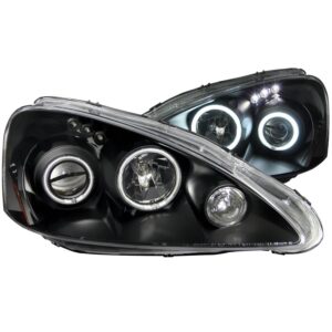 Acura RSX 05-06 Projector Halo Headlights Black