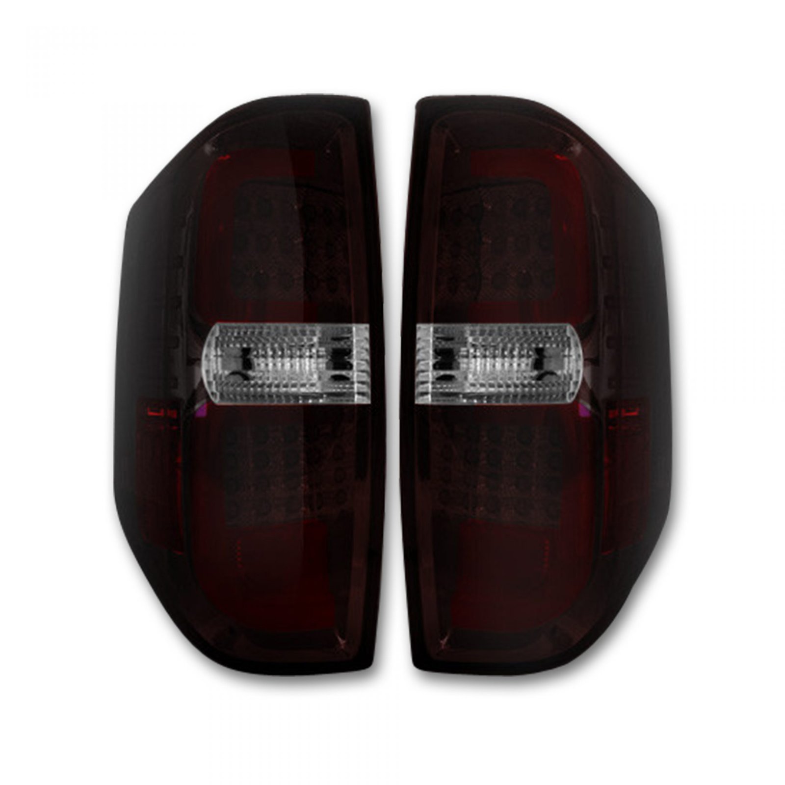 Toyota Tundra 14-21 LED Tail Lights in Dark Red Smoked