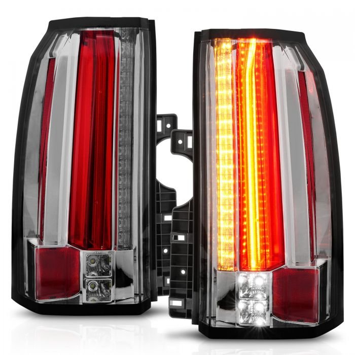GMC Yukon/ Xl / Denali 15-19 LEd Tail Lights Chrome - Image 3