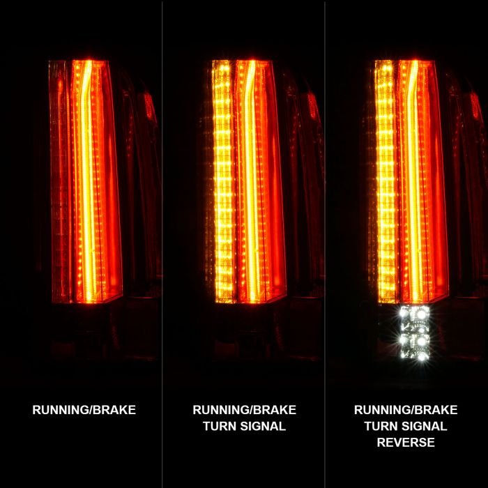 GMC Yukon/ Xl / Denali 15-19 LEd Tail Lights Chrome - Image 7