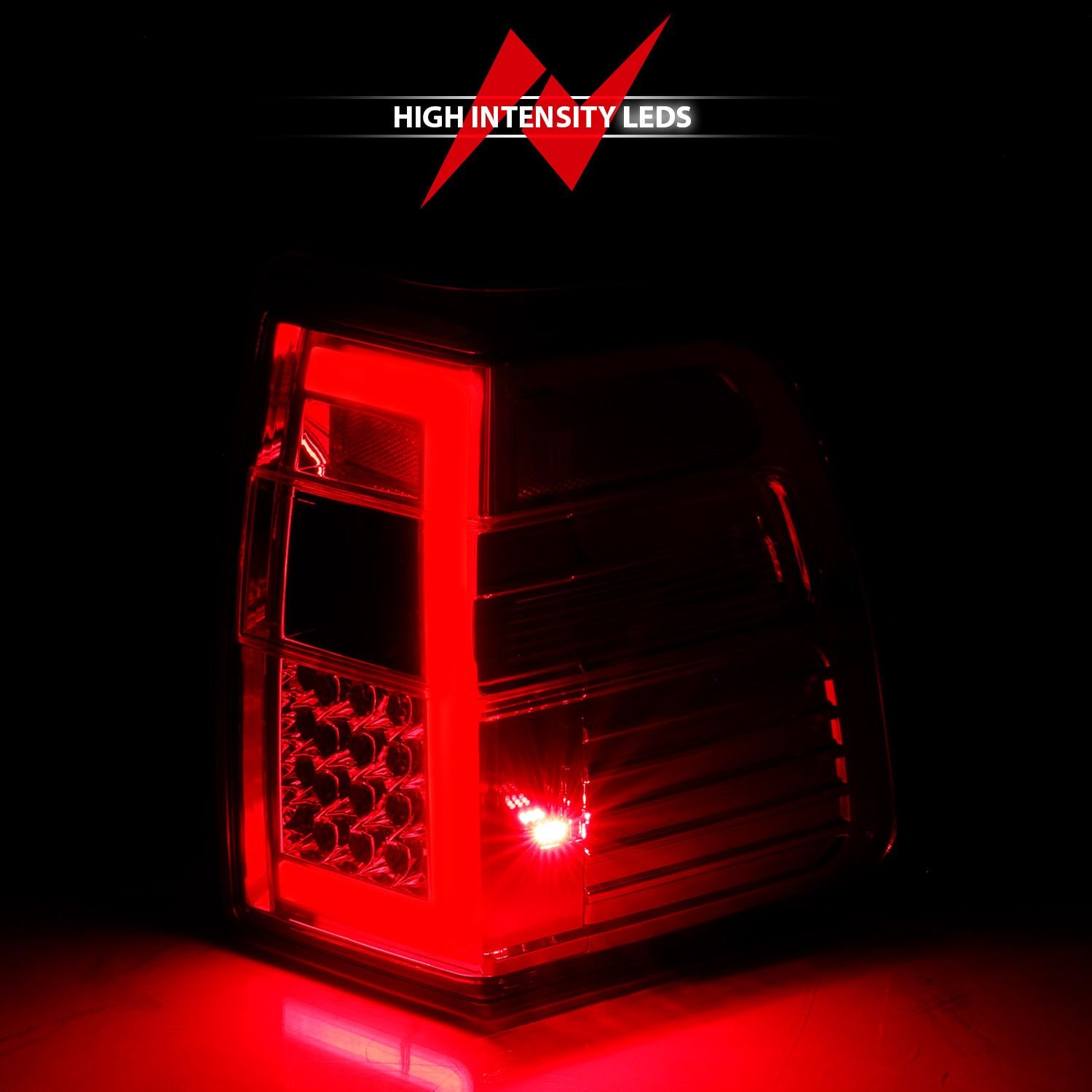 Ford Expedition 07-17 Led Tail Lights Red/clear Lens W/ C-light Bar - Image 6
