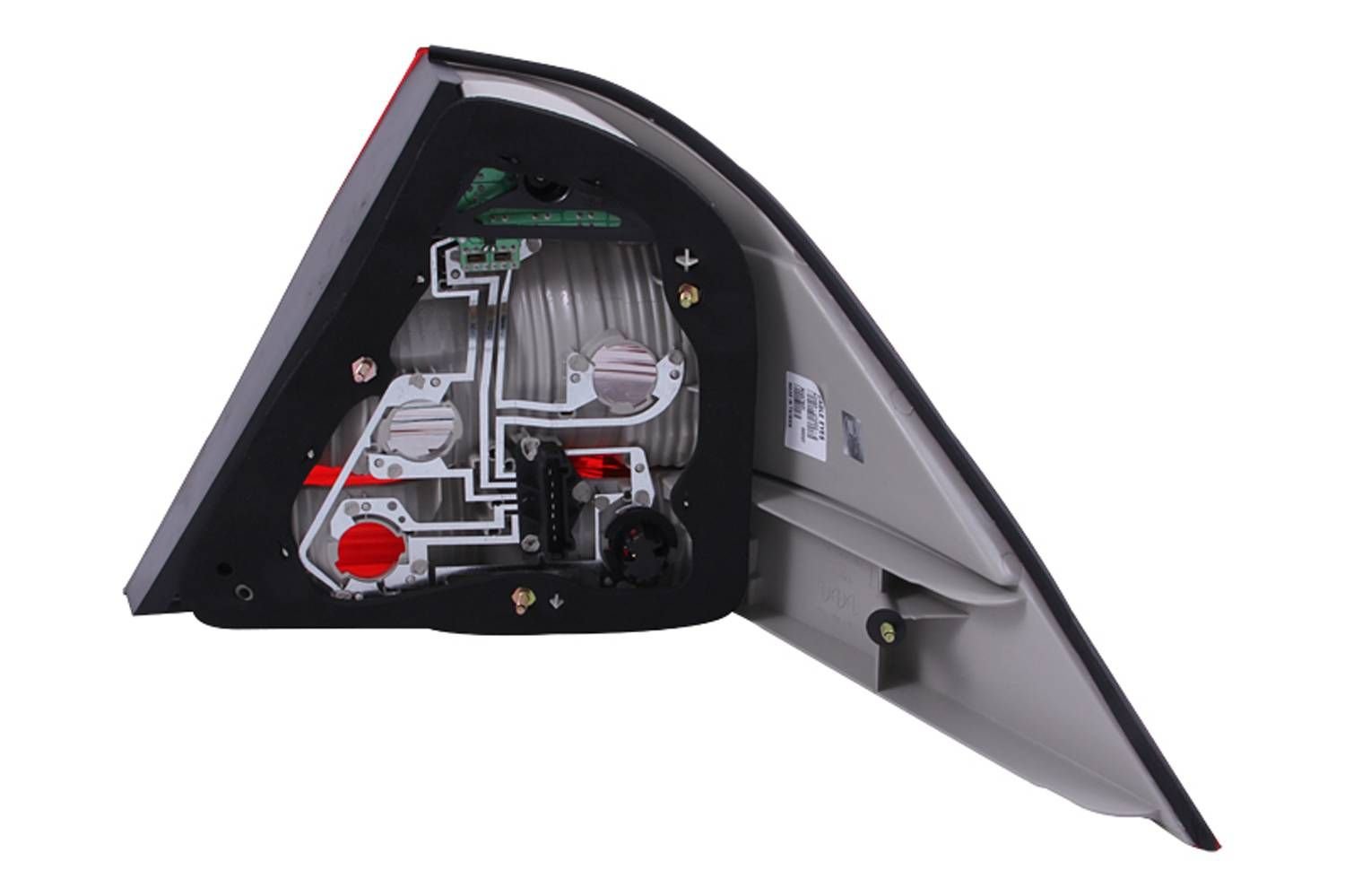MBZ S Class W220 S430/S450/S500/S550/S600/S55 AMG 00-05 LED Tail Lights Red/clear - Image 2
