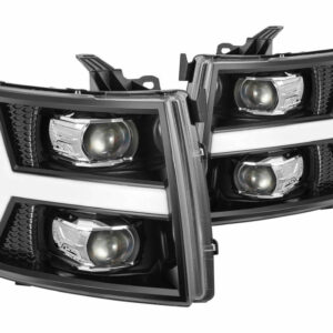 Chevrolet Silverado (07-13): Alpharex Luxx Headlights