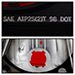 Honda Civic 01-05 4Dr Euro Style Tail Lights - Black - Image 6