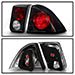 Honda Civic 01-05 4Dr Euro Style Tail Lights - Black - Image 7