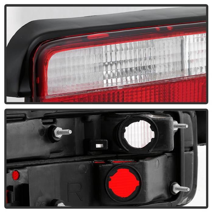 Acura Integra 90-93 2Dr Euro Style Tail Lights - Red Clear - Image 3