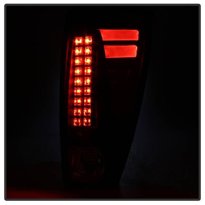 Chevy Avalanche 02-06 LED Tail Lights - Black - Image 2