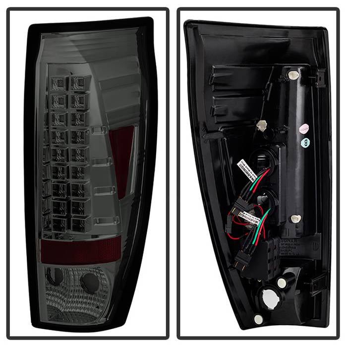 Chevy Avalanche 02-06 LED Tail Lights - Smoke - Image 4