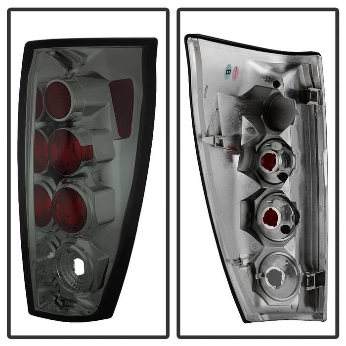 Chevy Avalanche 02-06 Euro Style Tail Lights - Smoke - Image 2