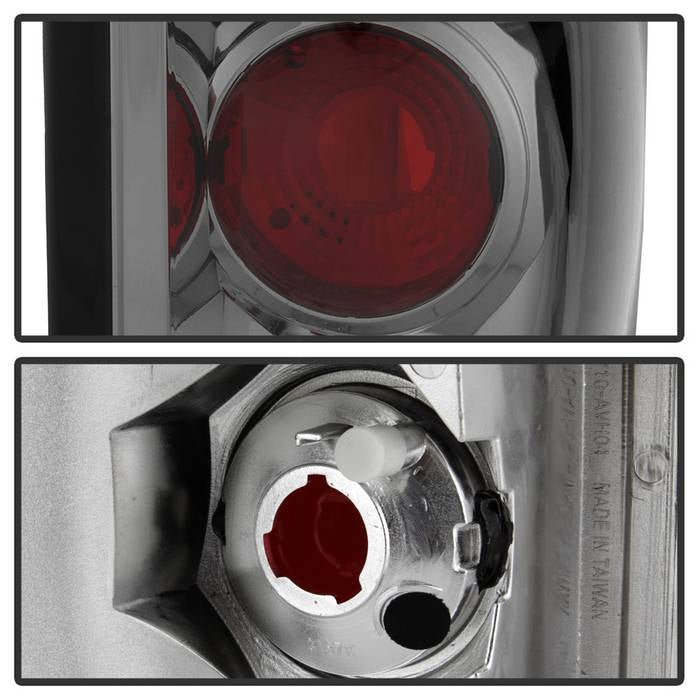 Chevy Avalanche 02-06 Euro Style Tail Lights - Smoke - Image 4