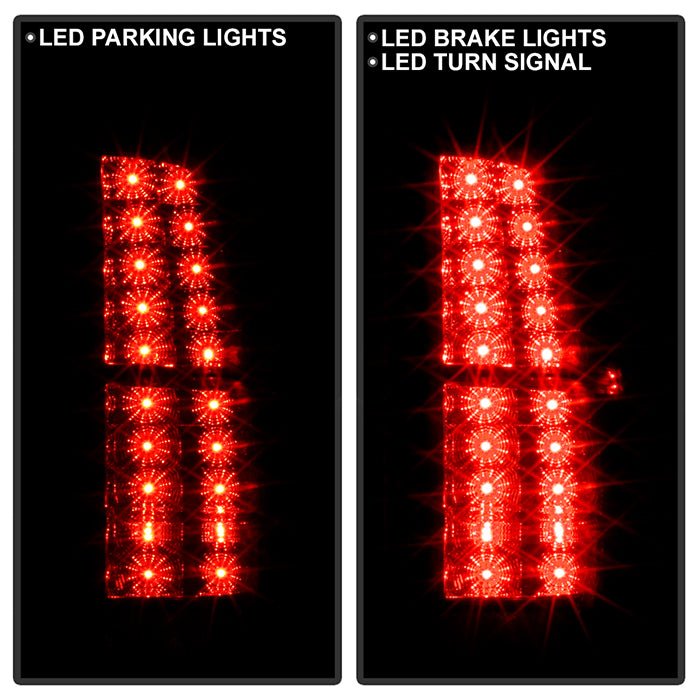 Chevy Avalanche 07-13 LED Tail Lights - Black - Image 10