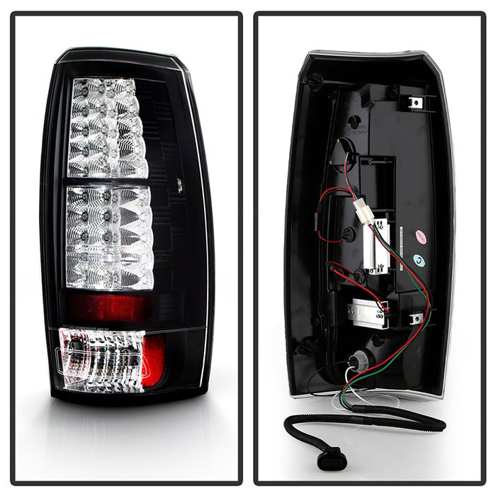 Chevy Avalanche 07-13 LED Tail Lights - Black - Image 2