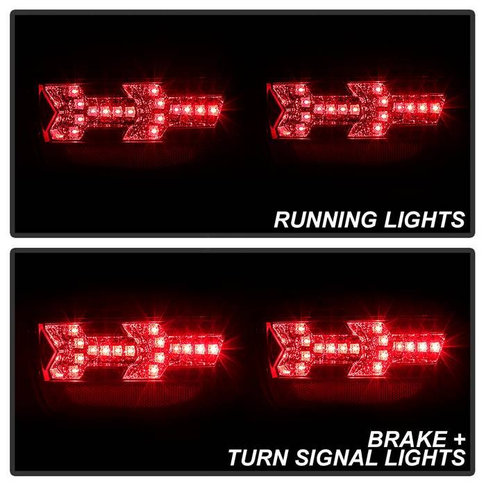Chevy Camaro 10-13 LED Tail Lights - Black - Image 9