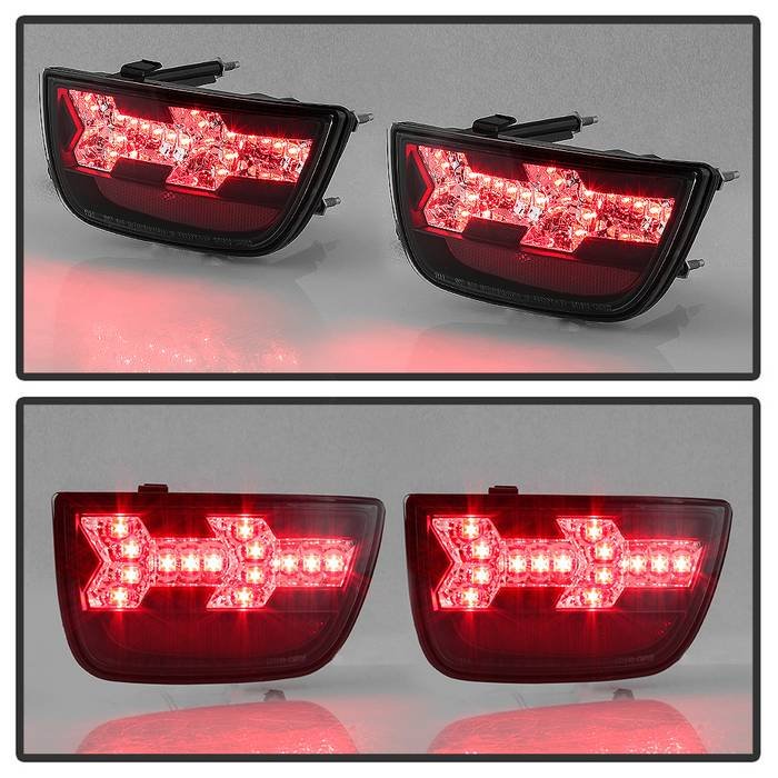 Chevy Camaro 10-13 LED Tail Lights - Black - Image 8