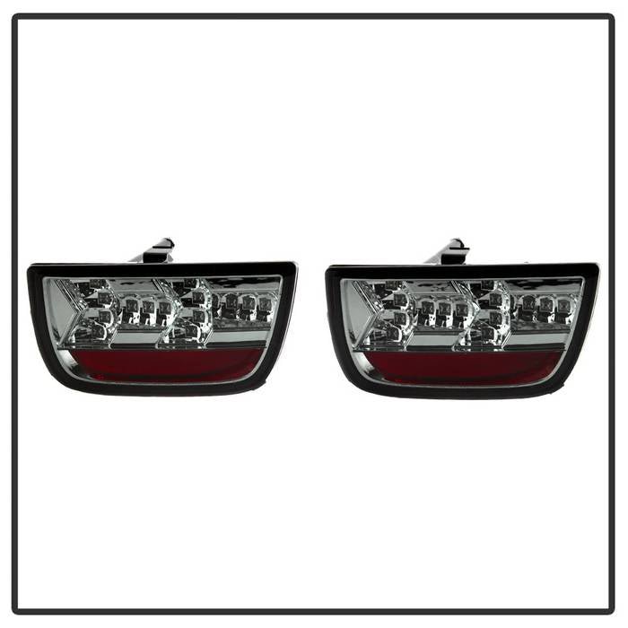 Chevy Camaro 10-13 LED Tail Lights - Smoke - Image 2