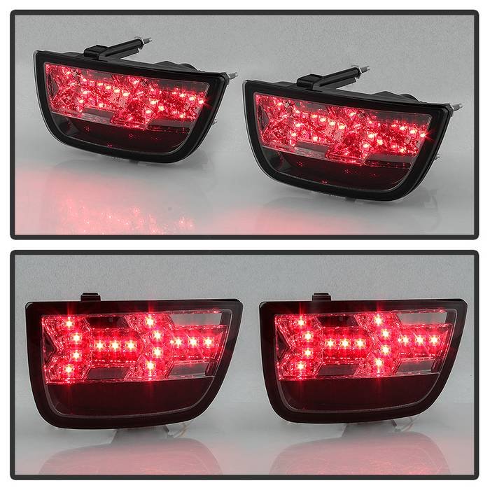 Chevy Camaro 10-13 LED Tail Lights - Smoke - Image 8