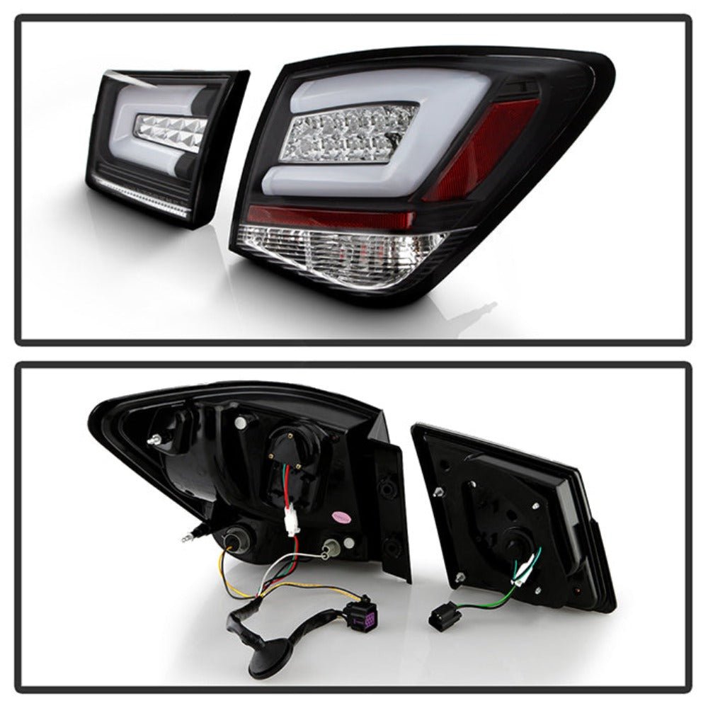 Chevy Cruze 2011-2015 Cruze Limited 2016 Light Bar LED Tail Lights - Black - Image 7