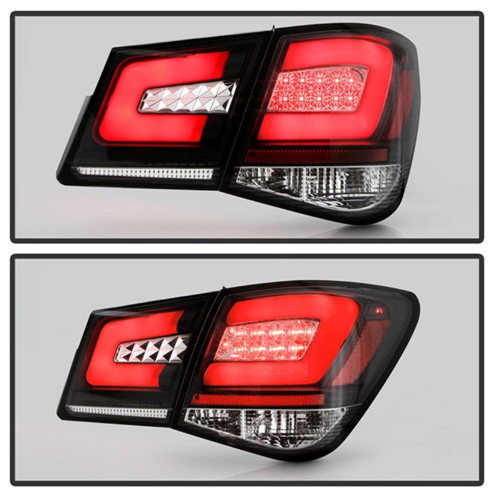 Chevy Cruze 2011-2015 Cruze Limited 2016 Light Bar LED Tail Lights - Black - Image 8