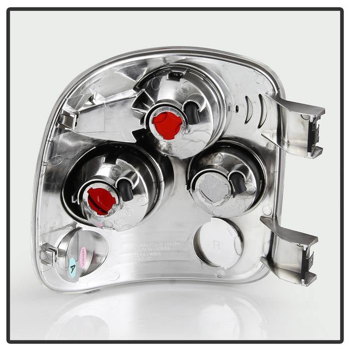 Chevy Silverado Stepside 99-04 Euro Style Tail Lights - Black - Image 3