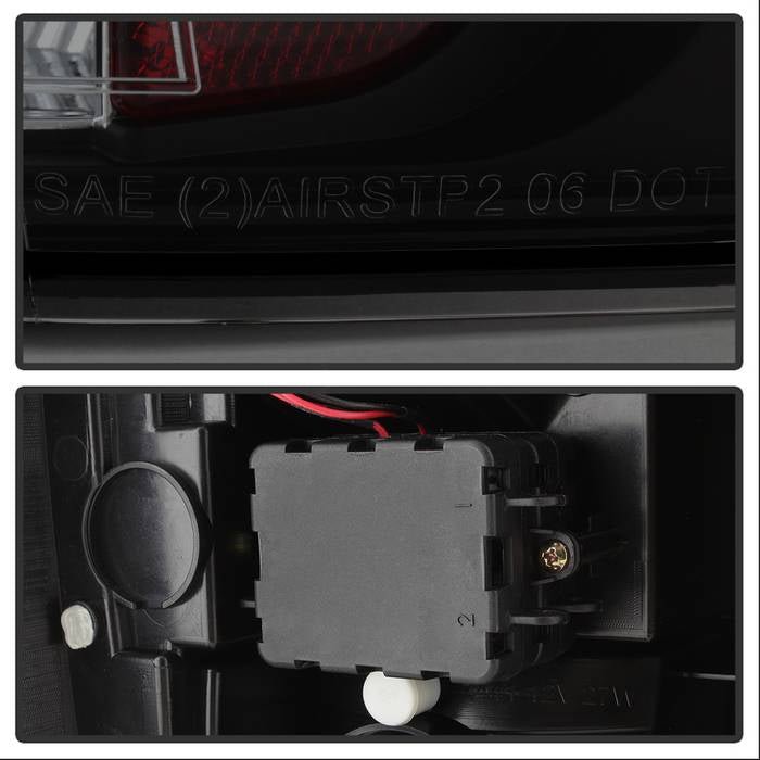 Chevy Suburban/Tahoe 07-14 / GMC Yukon/Yukon Denali 07-14 ( 08-13 excluding Hybrid Models ) - LED Tail Lights - Black Smoke - Image 3
