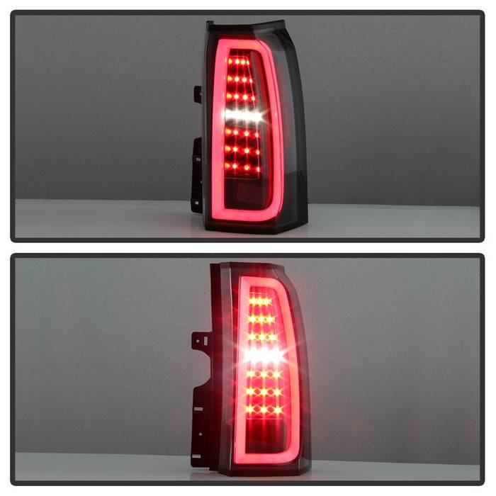 Chevy Tahoe / Suburban 15-19 light bar LED Tail Lights - Black - Image 8