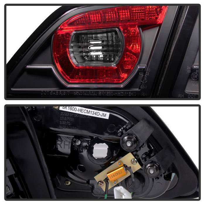 Chevy SS 2014-2016 LED Tail Lights - Black - Image 3