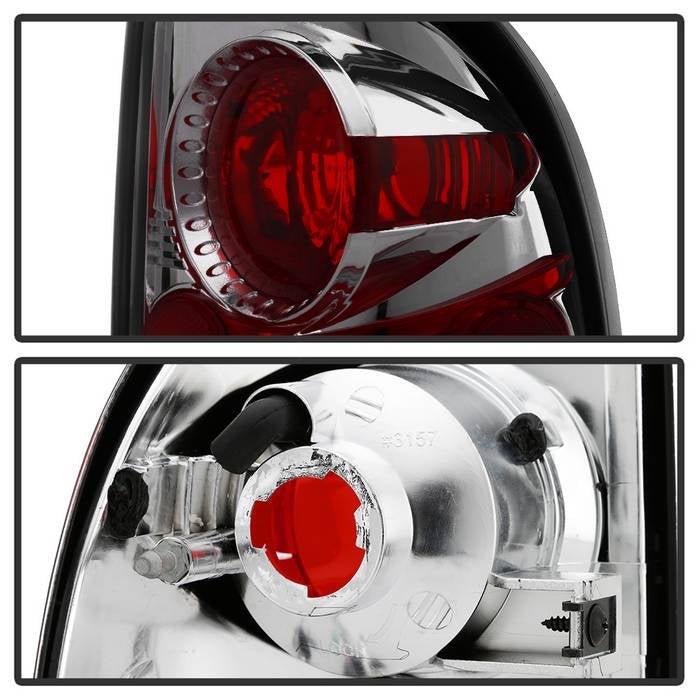 Dodge Dakota 97-04 Euro Style Tail Lights - Smoke - Image 3
