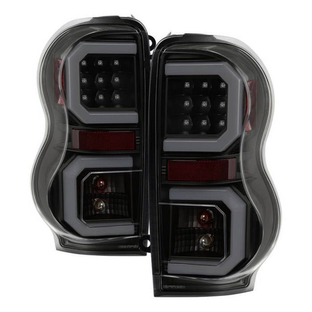 Dodge Durango 04-09 LED Tail Lights - Black Smoke