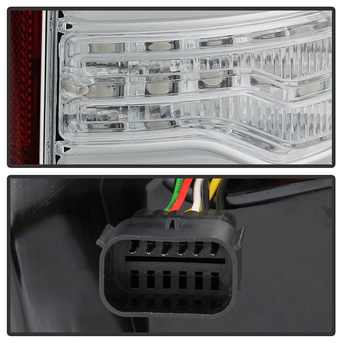 Dodge Ram 1500 2019-2020 Halogen Model LED Tail Light - Chrome - Image 3