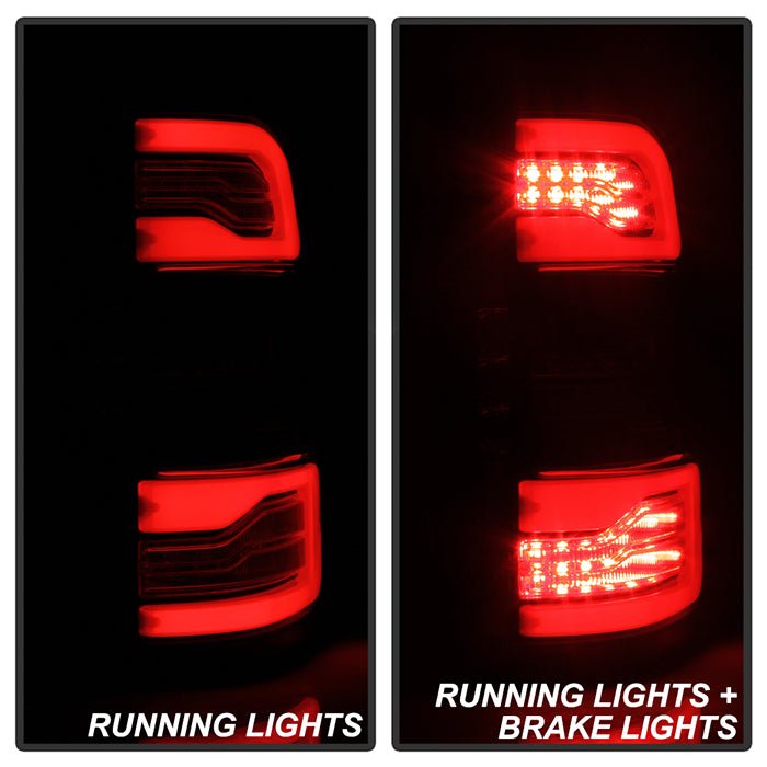Dodge Ram 1500 2019-2020 Halogen Model LED Tail Light - Chrome - Image 9