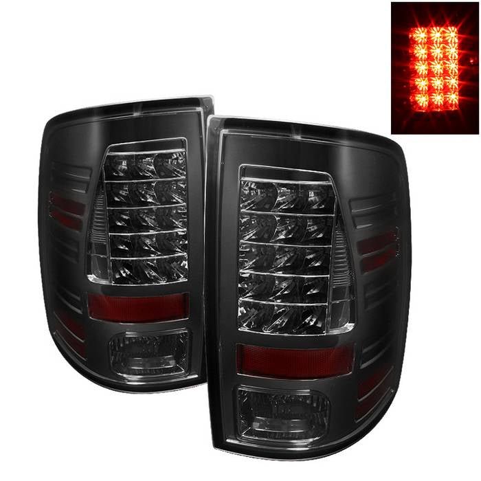 Dodge Ram 1500 09-18 / Ram 2500/3500 10-18 LED Tail Lights - Smoke