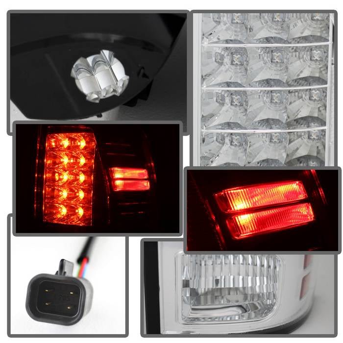 Dodge Ram 1500 13-18 / Ram 2500/3500 13-18 LED Tail Lights - Chrome - Image 6