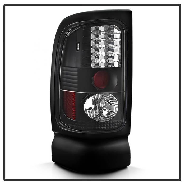 Dodge Ram 1500 94-01 / Ram 2500/3500 94-02 LED Tail Lights - Black - Image 2