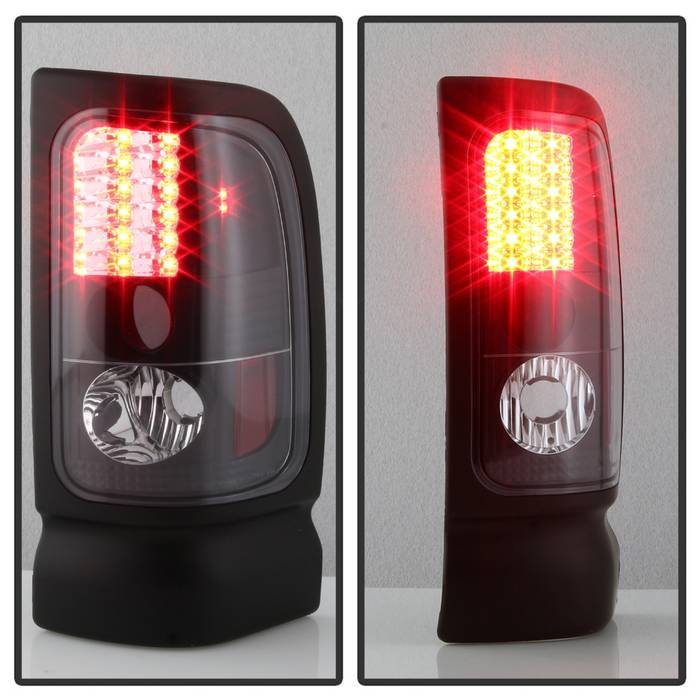 Dodge Ram 1500 94-01 / Ram 2500/3500 94-02 LED Tail Lights - Black - Image 8