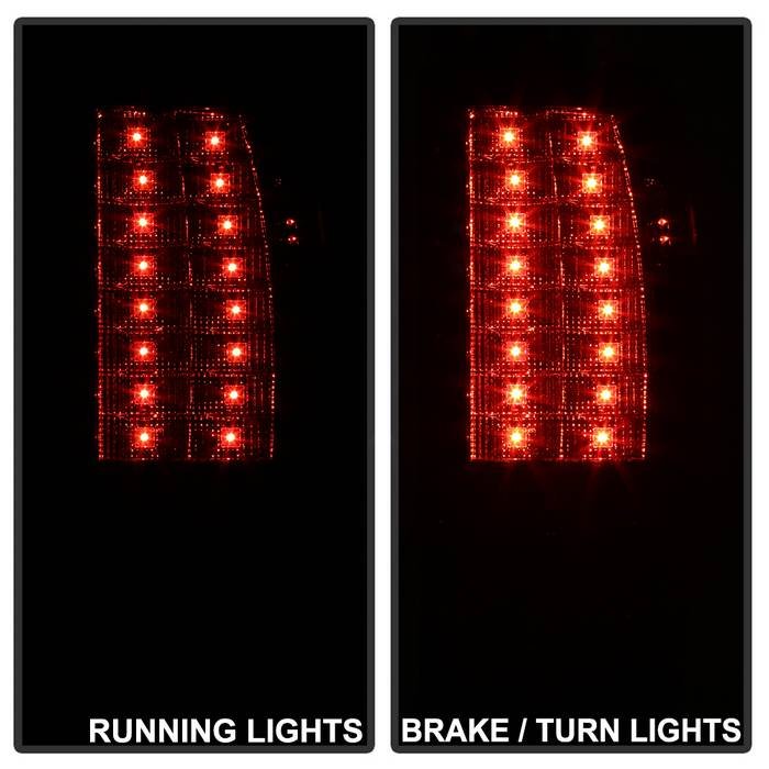 Ford Expedition 97-02 Version 2 LED Tail Lights - Smoke - Image 9
