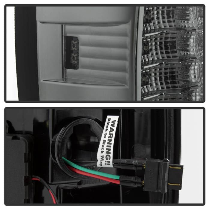 Ford Expedition 97-02 Version 2 LED Tail Lights - Smoke - Image 3