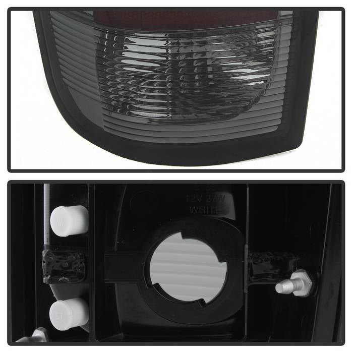 Ford Expedition 97-02 Version 2 LED Tail Lights - Smoke - Image 5