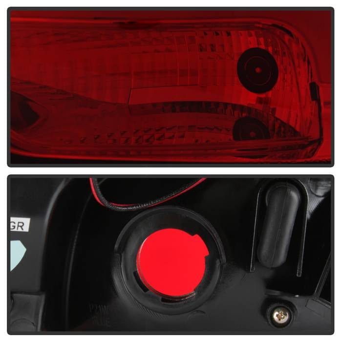 Ford Focus 12-14 5Dr Only LED Tail Lights - Red Clear - Image 4