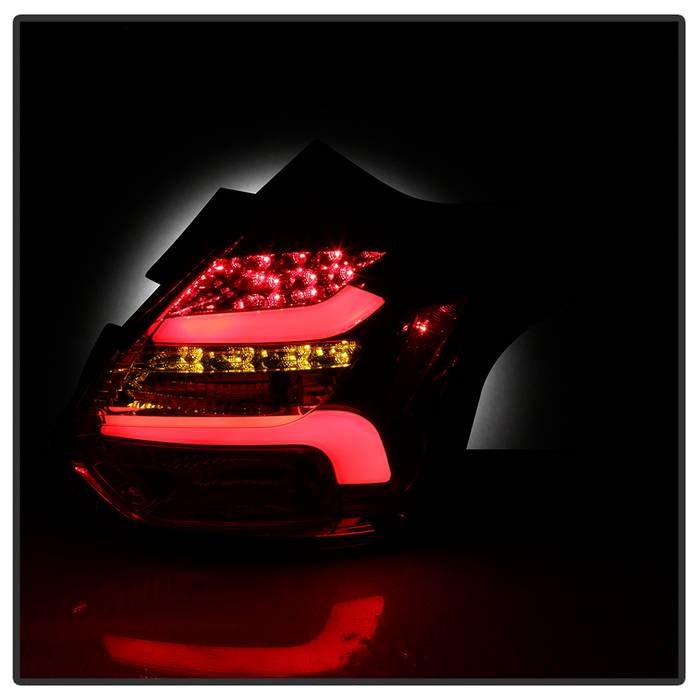Ford Focus 12-14 5Dr Only LED Tail Lights - Red Clear - Image 6