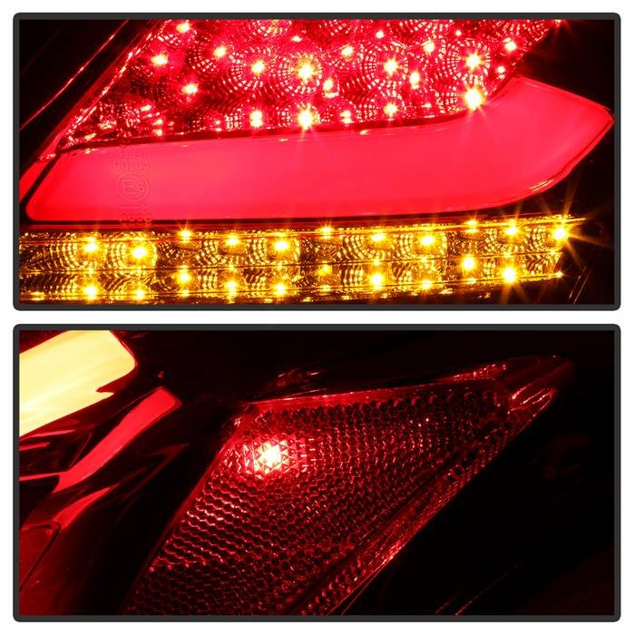 Ford Focus 12-14 5Dr Only LED Tail Lights - Red Clear - Image 7