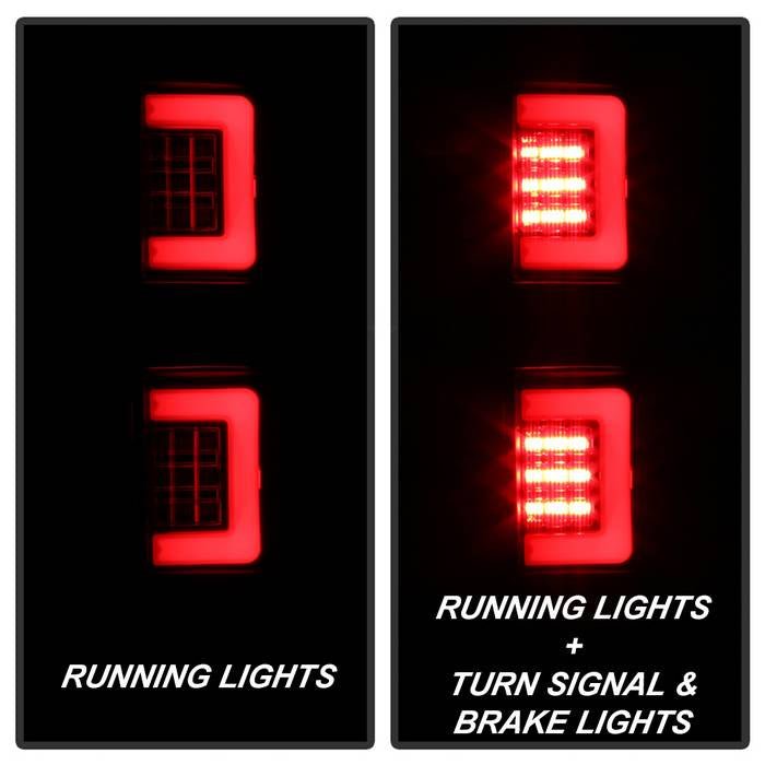 Ford F150 09-14 Version 2 Light Bar LED Tail Lights - Black - Image 9