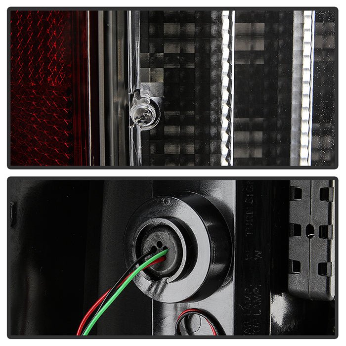 Ford F150 2015-2017 Light Bar LED Tail Lights - All Black - Image 3