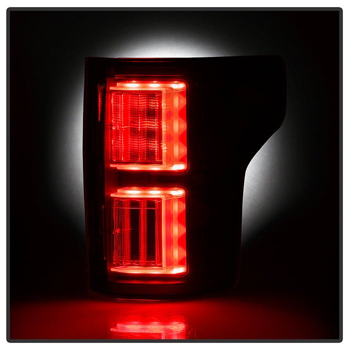 Ford F150 2015-2017 Light Bar LED Tail Lights - All Black - Image 7