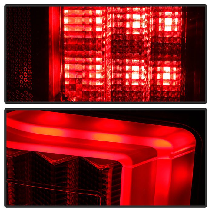 Ford F150 2015-2017 Light Bar LED Tail Lights - All Black - Image 8