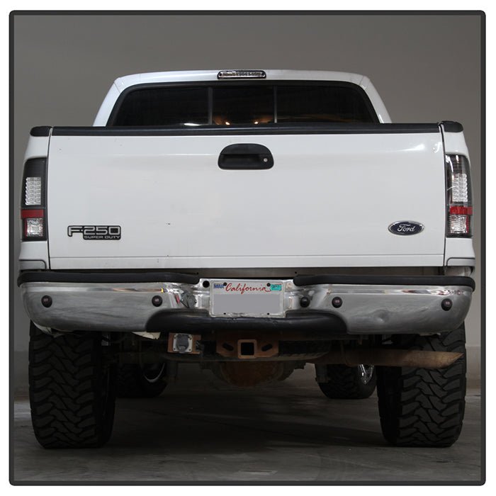 Ford F150 Styleside 97-03 / F250/350/450/550 Super Duty 99-07 LED Tail Lights - Black - Image 4