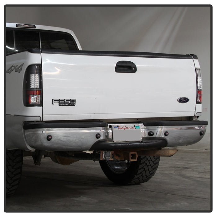 Ford F150 Styleside 97-03 / F250/350/450/550 Super Duty 99-07 LED Tail Lights - Black - Image 5