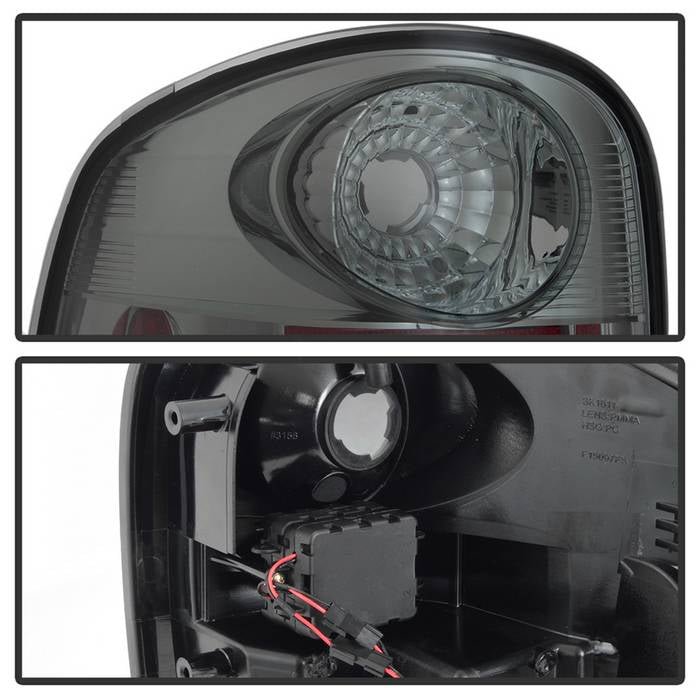 Ford F150 Flareside 97-03 LED Tail Lights - Smoke - Image 4